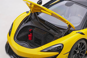 McLaren 600LT, yellow 1:18