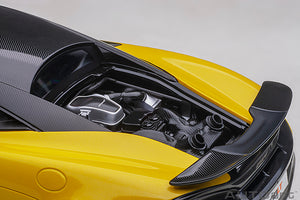 McLaren 600LT, yellow 1:18