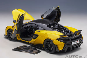 McLaren 600LT, yellow 1:18