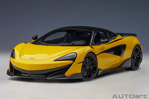 McLaren 600LT, yellow 1:18