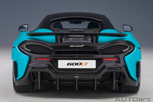 McLaren 600LT, light blue 1:18