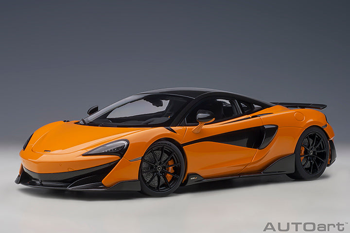 McLaren 600LT, orange 1:18