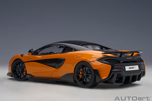 McLaren 600LT, orange 1:18