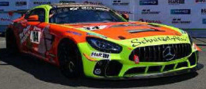 Mercedes Benz AMG GT4 #34 MARCHEWICZ/BOCKMANN WINNER SP 10 CLASS 24H NURBURGRING 2021 orange/gul 1:43