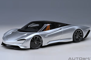 McLAREN SPEEDTAIL 2020 SUPERNOVA SILVER