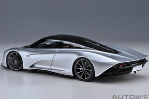 McLAREN SPEEDTAIL 2020 SUPERNOVA SILVER