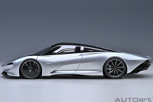 McLAREN SPEEDTAIL 2020 SUPERNOVA SILVER
