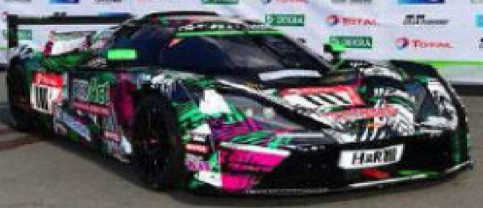 Ktm X-BOW GT4 #111 GRIESEMANN/RONNEFARTH/VOLTE/SANDTLER 24H NURBURGRING 2021 sort/grøn/lyserød 1:43
