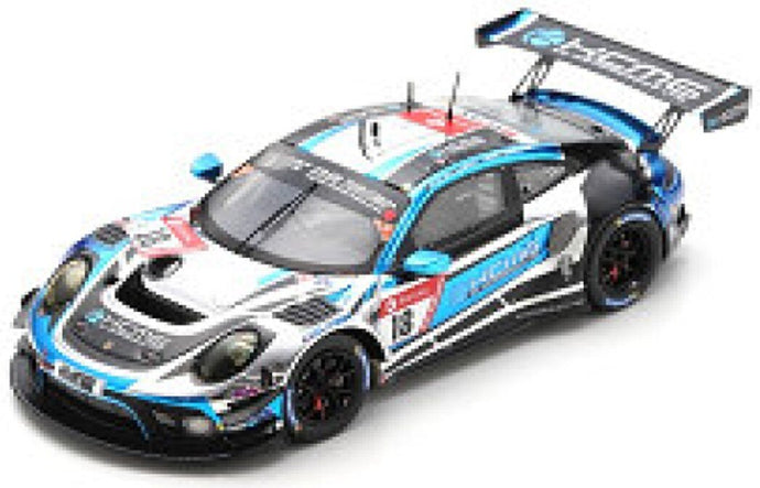 Porsche 911 GT3 R #18 IMPERATORI/BURDON/LIBERATI/HOLZER 24H NURBURGRING 2021 sort/hvid/blå 1:43
