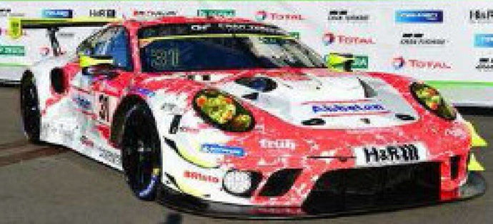 Porsche 911 GT3 R #31 PILET/MAKOWIECKI/MARTIN/OLSEN 24H NURBURGRING 2021 hvid/rød 1:43