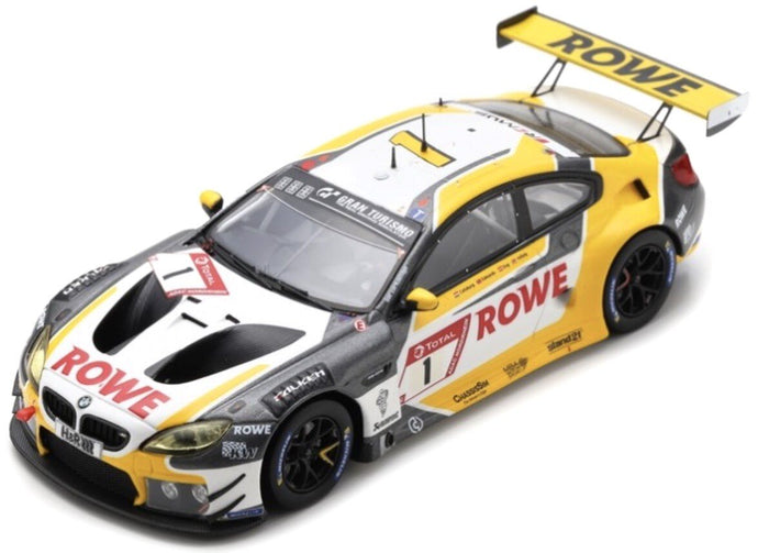 BMW M6 GT3 #1 CATSBURG/EDWARDS/ENG/YELLOLY 24H NURBURGRING 2021 hvid/sort/gul 1:43