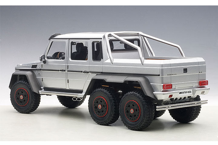 1/18 2013 Mercedes Benz G63 AMG 6x6, silver 1:18