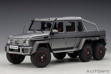 Indlæs billede til gallerivisning 1/18 Mercedes Benz G63 AMG 6x6, designo platinum magno 1:18