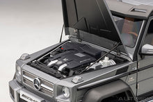 Indlæs billede til gallerivisning 1/18 Mercedes Benz G63 AMG 6x6, designo platinum magno 1:18