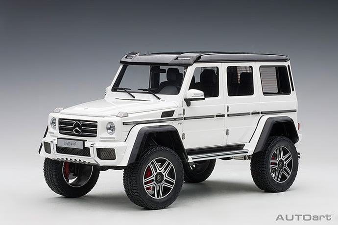 MERCEDES BENZ G-CLASS G500 4X4 2 2015 WHITE 1:18