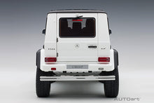 Indlæs billede til gallerivisning MERCEDES BENZ G-CLASS G500 4X4 2 2015 WHITE 1:18