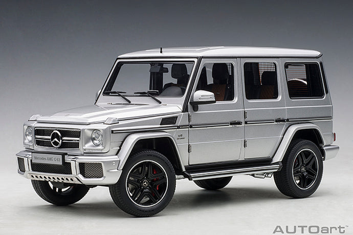 2017 Mercedes-AMG G63, silver  1:18