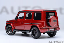 Indlæs billede til gallerivisning MERCEDES BENZ G-CLASS G63 AMG 2019 CARDINAL RED MET 1:18