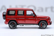 Indlæs billede til gallerivisning MERCEDES BENZ G-CLASS G63 AMG 2019 CARDINAL RED MET 1:18
