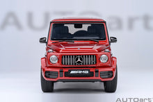 Indlæs billede til gallerivisning MERCEDES BENZ G-CLASS G63 AMG 2019 CARDINAL RED MET 1:18