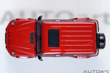 Indlæs billede til gallerivisning MERCEDES BENZ G-CLASS G63 AMG 2019 CARDINAL RED MET 1:18