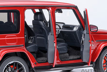 Indlæs billede til gallerivisning MERCEDES BENZ G-CLASS G63 AMG 2019 CARDINAL RED MET 1:18