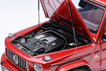 Indlæs billede til gallerivisning MERCEDES BENZ G-CLASS G63 AMG 2019 CARDINAL RED MET 1:18