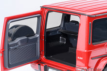 Indlæs billede til gallerivisning MERCEDES BENZ G-CLASS G63 AMG 2019 CARDINAL RED MET 1:18
