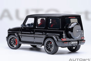 MERCEDES BENZ G-CLASS G63 AMG 2019 GLOSS BLACK 1:18