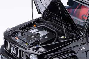 MERCEDES BENZ G-CLASS G63 AMG 2019 GLOSS BLACK 1:18