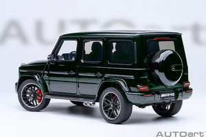 MERCEDES BENZ G-CLASS G63 AMG (W463) V8 BITURBO 2019 DARK EMERALD GREEN MET 1:18