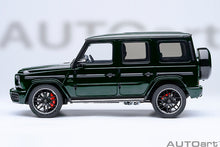 Indlæs billede til gallerivisning MERCEDES BENZ G-CLASS G63 AMG (W463) V8 BITURBO 2019 DARK EMERALD GREEN MET 1:18