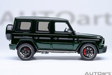 Indlæs billede til gallerivisning MERCEDES BENZ G-CLASS G63 AMG (W463) V8 BITURBO 2019 DARK EMERALD GREEN MET 1:18