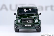 Indlæs billede til gallerivisning MERCEDES BENZ G-CLASS G63 AMG (W463) V8 BITURBO 2019 DARK EMERALD GREEN MET 1:18