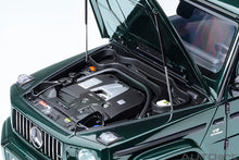 Indlæs billede til gallerivisning MERCEDES BENZ G-CLASS G63 AMG (W463) V8 BITURBO 2019 DARK EMERALD GREEN MET 1:18