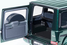 Indlæs billede til gallerivisning MERCEDES BENZ G-CLASS G63 AMG (W463) V8 BITURBO 2019 DARK EMERALD GREEN MET 1:18