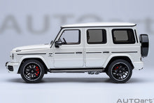 Indlæs billede til gallerivisning MERCEDES BENZ G-CLASS G63 AMG (W463) V8 BITURBO 2019 BRILLANT WHITE MET 1:18