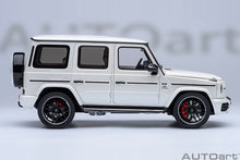 Indlæs billede til gallerivisning MERCEDES BENZ G-CLASS G63 AMG (W463) V8 BITURBO 2019 BRILLANT WHITE MET 1:18