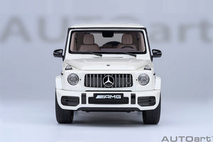 MERCEDES BENZ G-CLASS G63 AMG (W463) V8 BITURBO 2019 BRILLANT WHITE MET 1:18