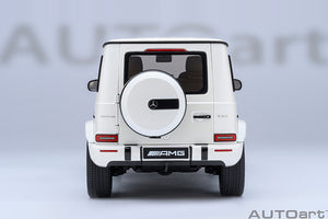 MERCEDES BENZ G-CLASS G63 AMG (W463) V8 BITURBO 2019 BRILLANT WHITE MET 1:18