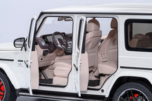 Indlæs billede til gallerivisning MERCEDES BENZ G-CLASS G63 AMG (W463) V8 BITURBO 2019 BRILLANT WHITE MET 1:18