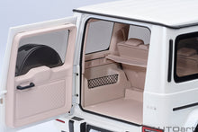 Indlæs billede til gallerivisning MERCEDES BENZ G-CLASS G63 AMG (W463) V8 BITURBO 2019 BRILLANT WHITE MET 1:18