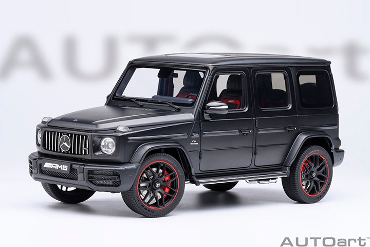 MERCEDES BENZ G-CLASS G63 AMG (W463) V8 BITURBO 2019 NIGHT BLACK MAGNO 1:18