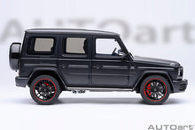 Indlæs billede til gallerivisning MERCEDES BENZ G-CLASS G63 AMG (W463) V8 BITURBO 2019 NIGHT BLACK MAGNO 1:18