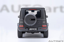 Indlæs billede til gallerivisning MERCEDES BENZ G-CLASS G63 AMG (W463) V8 BITURBO 2019 NIGHT BLACK MAGNO 1:18