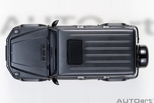 Indlæs billede til gallerivisning MERCEDES BENZ G-CLASS G63 AMG (W463) V8 BITURBO 2019 NIGHT BLACK MAGNO 1:18