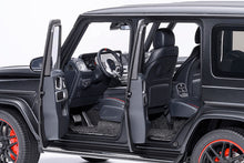 Indlæs billede til gallerivisning MERCEDES BENZ G-CLASS G63 AMG (W463) V8 BITURBO 2019 NIGHT BLACK MAGNO 1:18