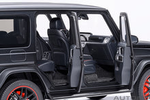 Indlæs billede til gallerivisning MERCEDES BENZ G-CLASS G63 AMG (W463) V8 BITURBO 2019 NIGHT BLACK MAGNO 1:18