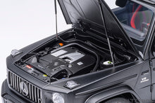 Indlæs billede til gallerivisning MERCEDES BENZ G-CLASS G63 AMG (W463) V8 BITURBO 2019 NIGHT BLACK MAGNO 1:18