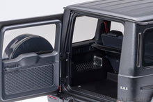 Indlæs billede til gallerivisning MERCEDES BENZ G-CLASS G63 AMG (W463) V8 BITURBO 2019 NIGHT BLACK MAGNO 1:18